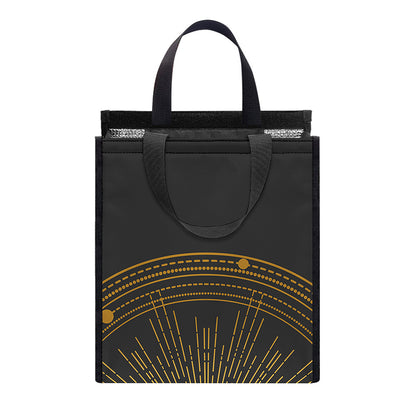 Sun And Moon Phase Print Insulated Lunch Tote