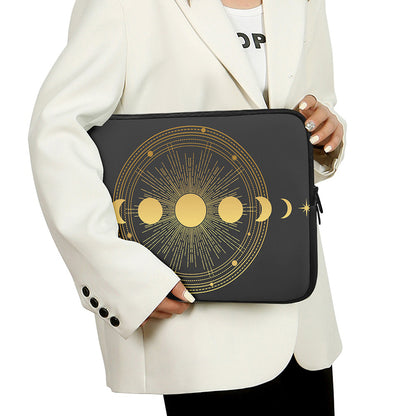 Sun And Moon Phase Print Laptop Sleeve