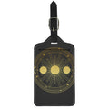 Sun And Moon Phase Print Luggage Tag