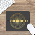 Sun And Moon Phase Print Mouse Pad