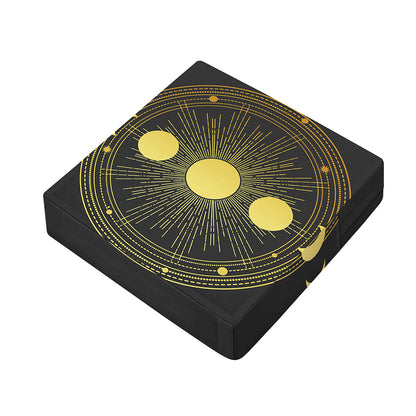 Sun And Moon Phase Print Outdoor Seat Cushion Cover
