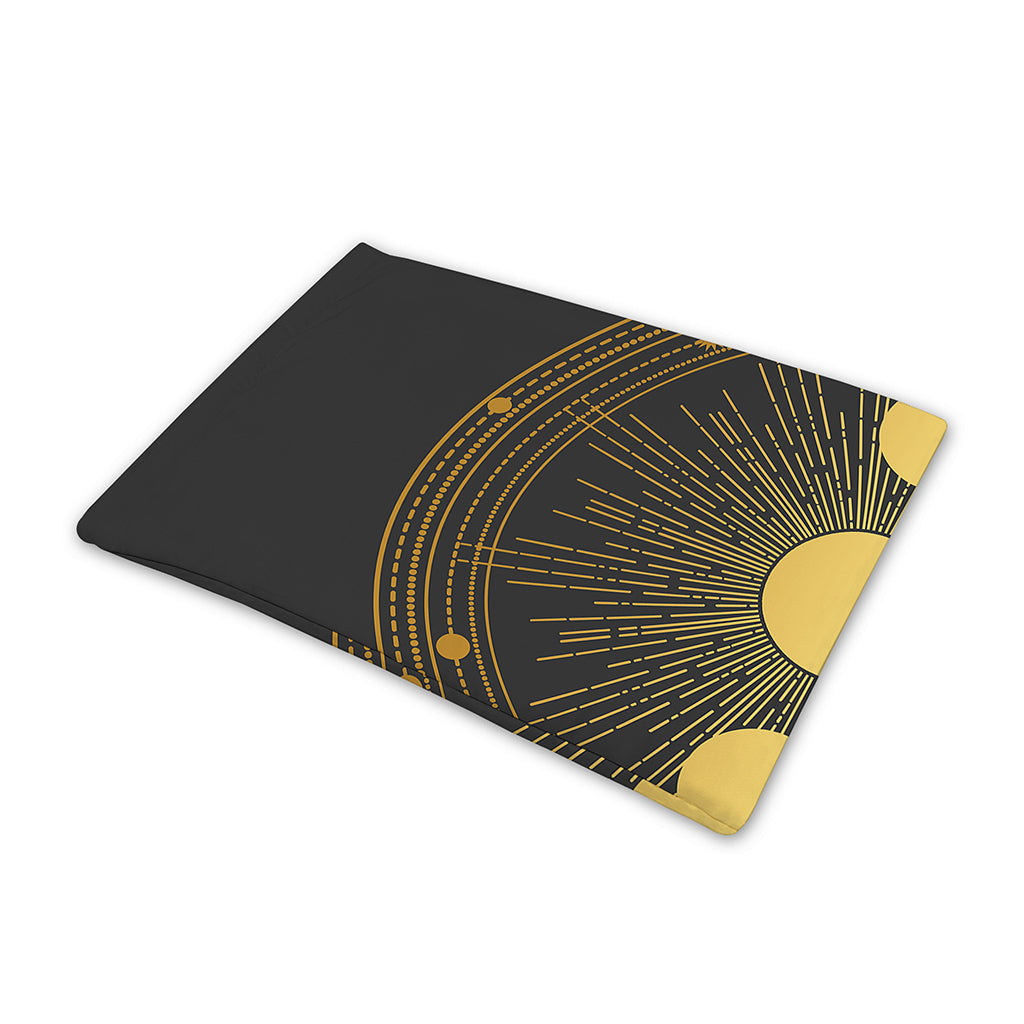 Sun And Moon Phase Print Pet Cooling Mat Cover