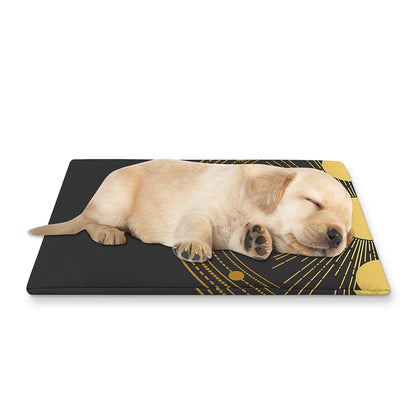 Sun And Moon Phase Print Pet Cooling Mat Cover