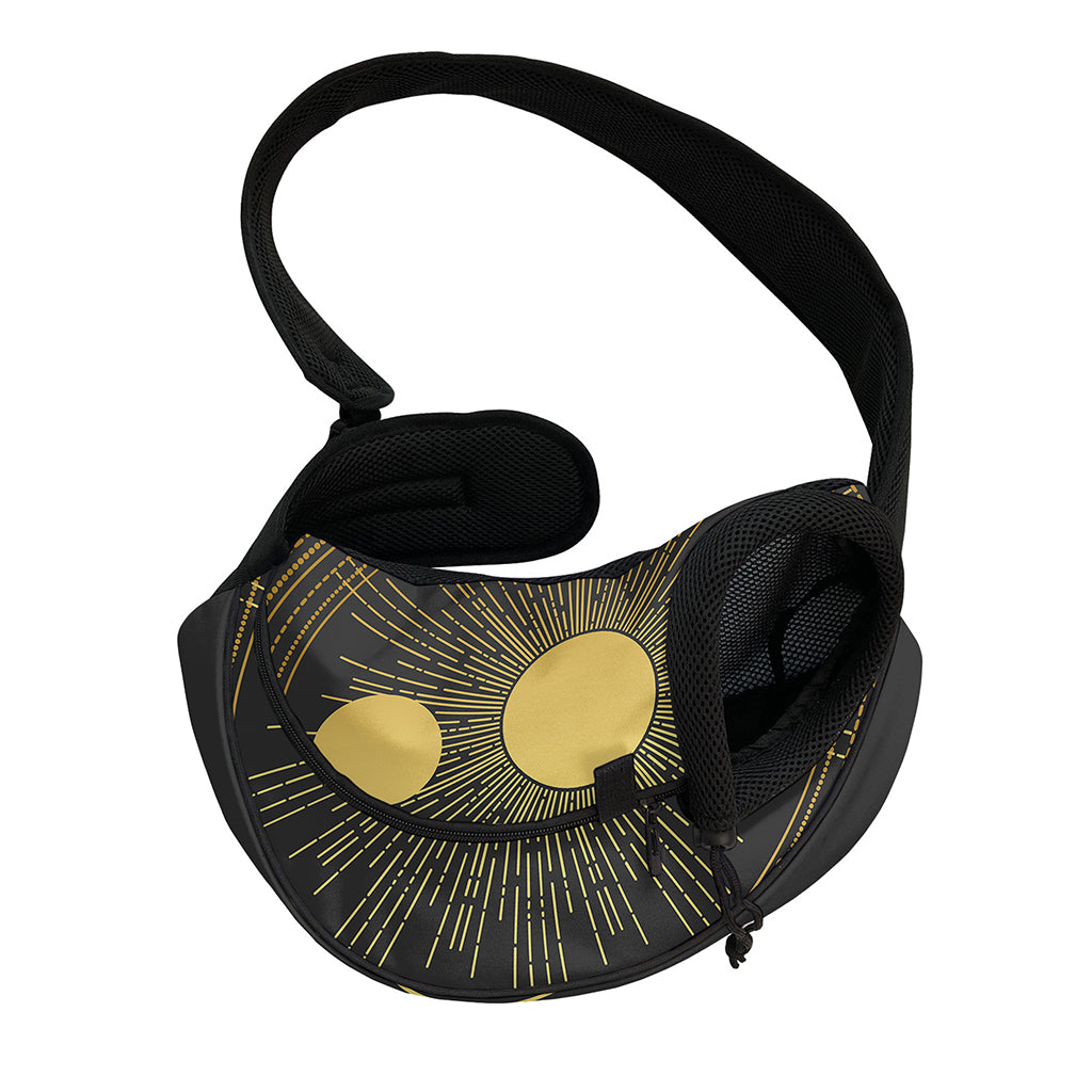 Sun And Moon Phase Print Pet Sling Carrier