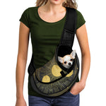 Sun And Moon Phase Print Pet Sling Carrier
