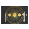 Sun And Moon Phase Print Placemat