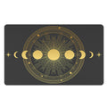 Sun And Moon Phase Print Polyester Doormat