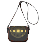 Sun And Moon Phase Print Saddle Bag