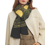 Sun And Moon Phase Print Scarf