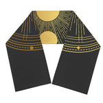 Sun And Moon Phase Print Scarf