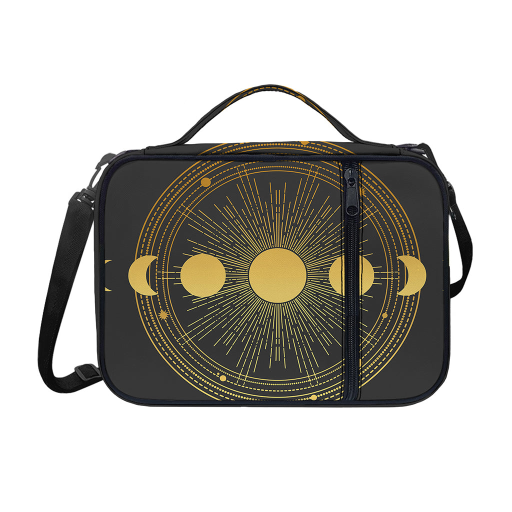 Sun And Moon Phase Print Shoulder Strap Bible Bag
