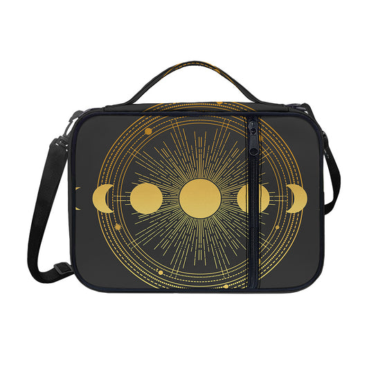 Sun And Moon Phase Print Shoulder Strap Bible Bag