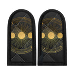 Sun And Moon Phase Print Skillet Handle Cover