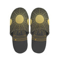 Sun And Moon Phase Print Slippers