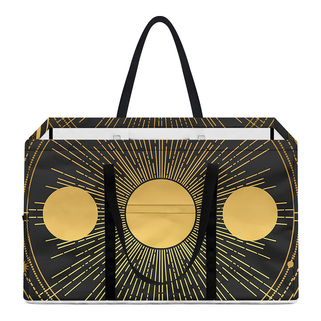 Sun And Moon Phase Print Utility Tote Bag