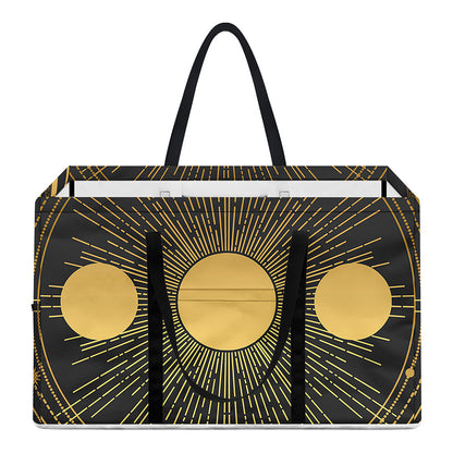 Sun And Moon Phase Print Utility Tote Bag