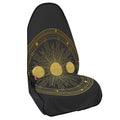 Sun And Moon Phase Print Waterproof Car Seat Cover