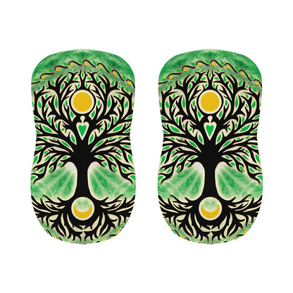 Sun And Moon Yggdrasil Print Bar Stool Covers