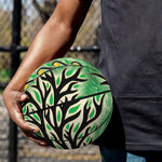 Sun And Moon Yggdrasil Print Basketball