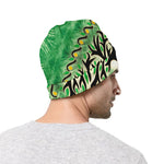 Sun And Moon Yggdrasil Print Beanie