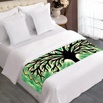 Sun And Moon Yggdrasil Print Bed Runner