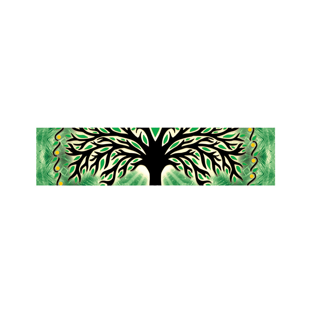 Sun And Moon Yggdrasil Print Bed Runner