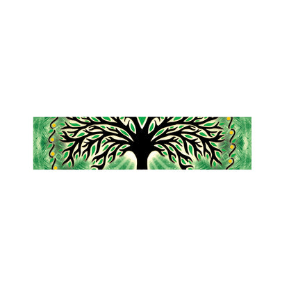 Sun And Moon Yggdrasil Print Bed Runner