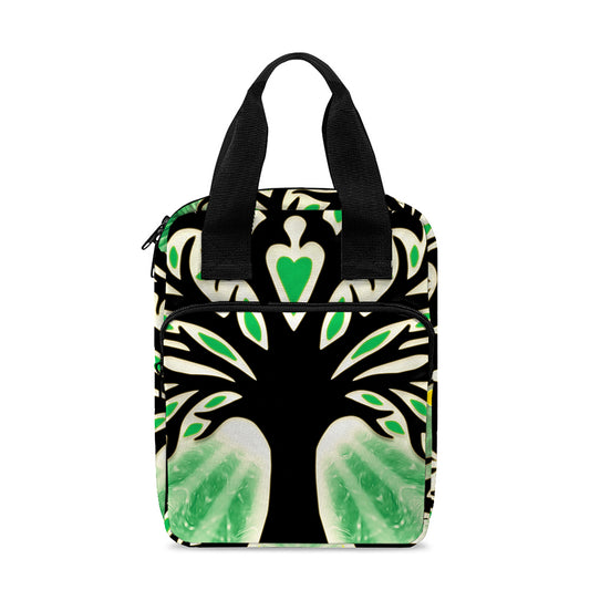 Sun And Moon Yggdrasil Print Bible Tote Bag