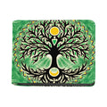 Sun And Moon Yggdrasil Print Bifold Wallet