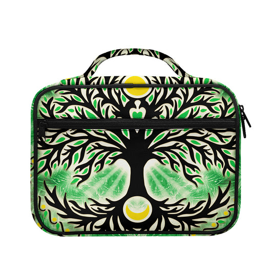 Sun And Moon Yggdrasil Print Briefcase Bible Bag