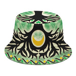 Sun And Moon Yggdrasil Print Bucket Hat