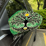 Sun And Moon Yggdrasil Print Car Side Mirror Covers