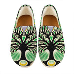 Sun And Moon Yggdrasil Print Casual Shoes