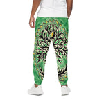 Sun And Moon Yggdrasil Print Cotton Pants