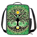 Sun And Moon Yggdrasil Print Crossbody Lunch Bag