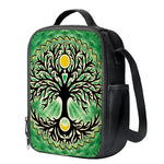 Sun And Moon Yggdrasil Print Crossbody Lunch Bag
