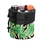 Sun And Moon Yggdrasil Print Drawstring Makeup Bag