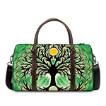 Sun And Moon Yggdrasil Print Duffle Bag