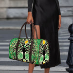 Sun And Moon Yggdrasil Print Duffle Bag