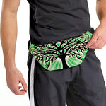 Sun And Moon Yggdrasil Print Fanny Pack
