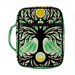 Sun And Moon Yggdrasil Print Front Pocket Bible Bag