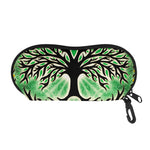 Sun And Moon Yggdrasil Print Glasses Case