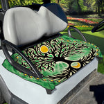 Sun And Moon Yggdrasil Print Golf Cart Seat Cover