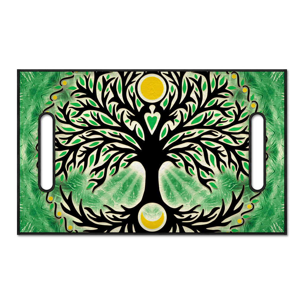 Sun And Moon Yggdrasil Print Golf Cart Seat Cover