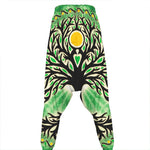 Sun And Moon Yggdrasil Print Hammer Pants
