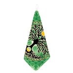 Sun And Moon Yggdrasil Print Hand Towel