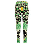 Sun And Moon Yggdrasil Print High-Waisted Pocket Leggings