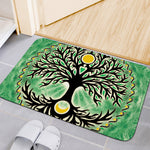 Sun And Moon Yggdrasil Print Indoor Door Mat