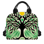 Sun And Moon Yggdrasil Print Insulated Lunch Bag
