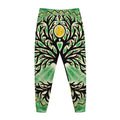 Sun And Moon Yggdrasil Print Jogger Pants